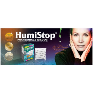 Pochłaniacz wilgoci Humistop urządzenie i wkład kwiatowy